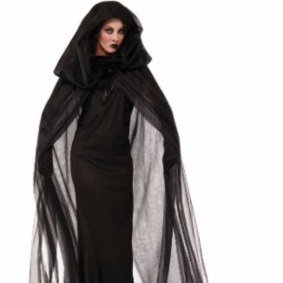 Forum Novelties Women's The Haunted Costume in Black - Picture 1 of 2